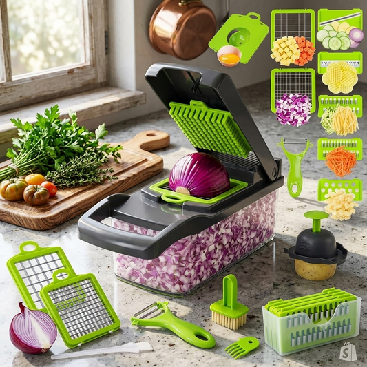 Vegetable Cutter Chopper and Slicer