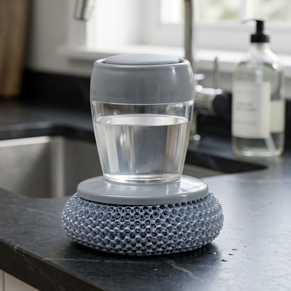 Liquid Adding Pot Washing Brush