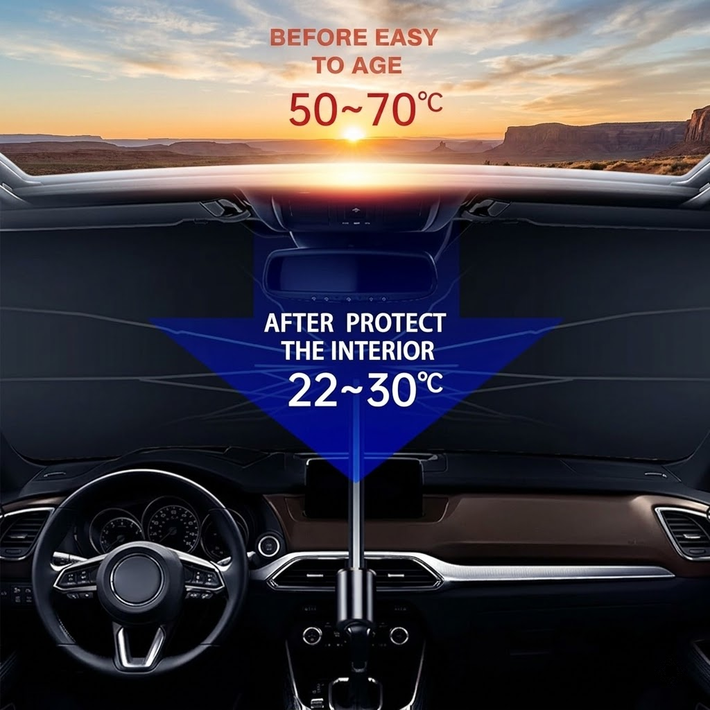 Car Windshield Sun Umbrella
