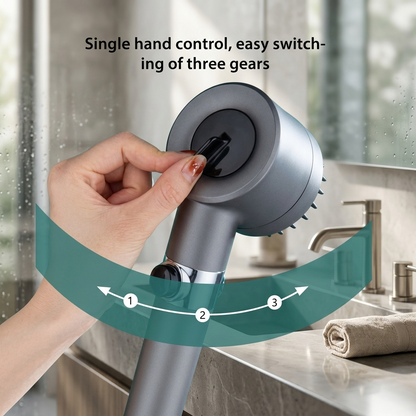 3 Modes Shower Head