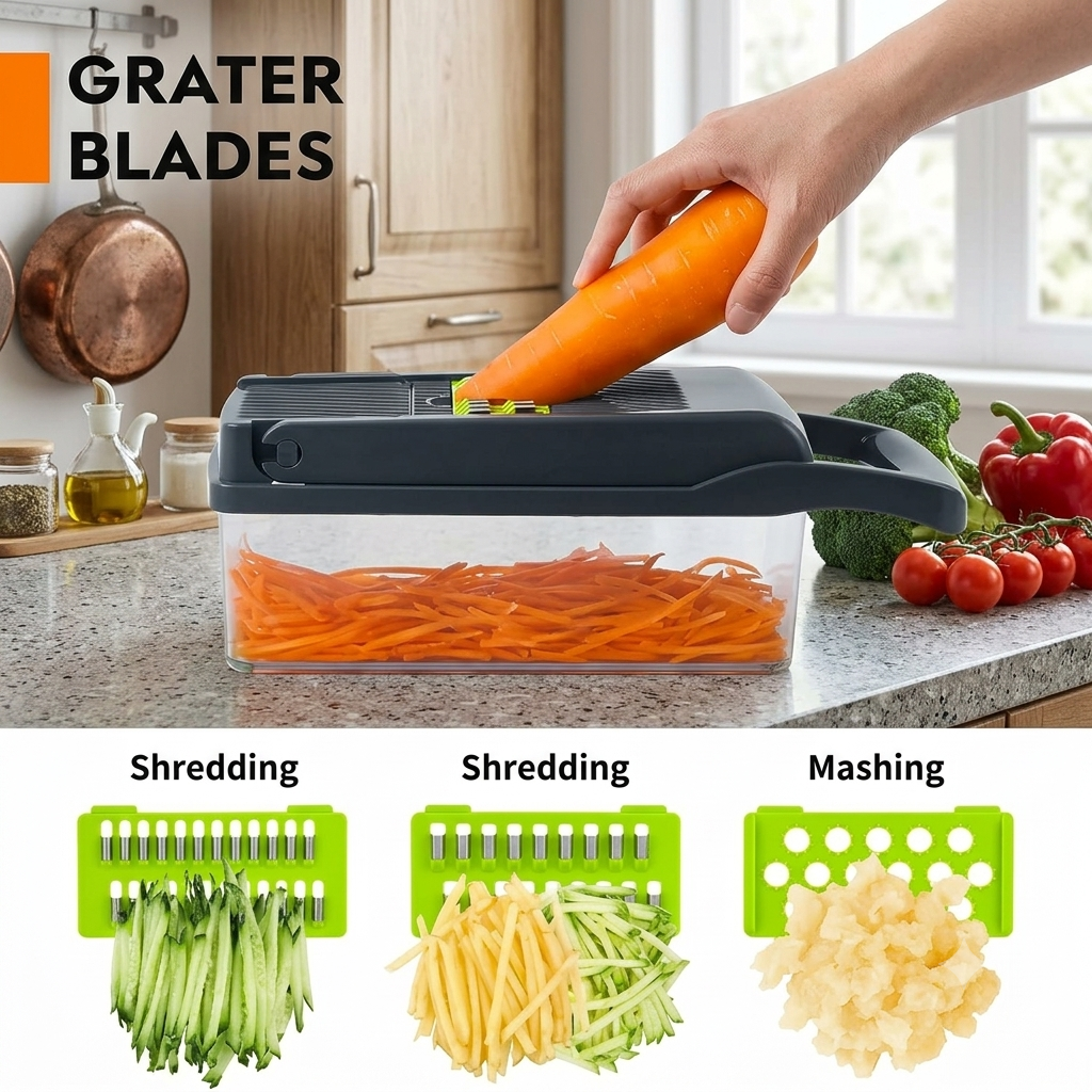 Vegetable Cutter Chopper and Slicer